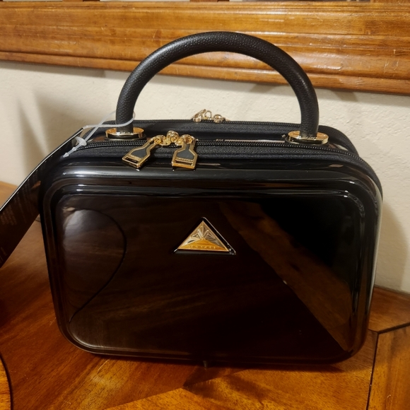 Triforce Bags Triforce Double Sided Hardside Beauty Case Black